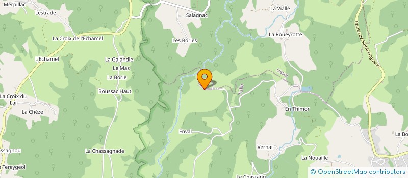 localisation de l'entreprise PATRIMOINE CORREZIEN SCI  MEYRIGNAC L'EGLISE