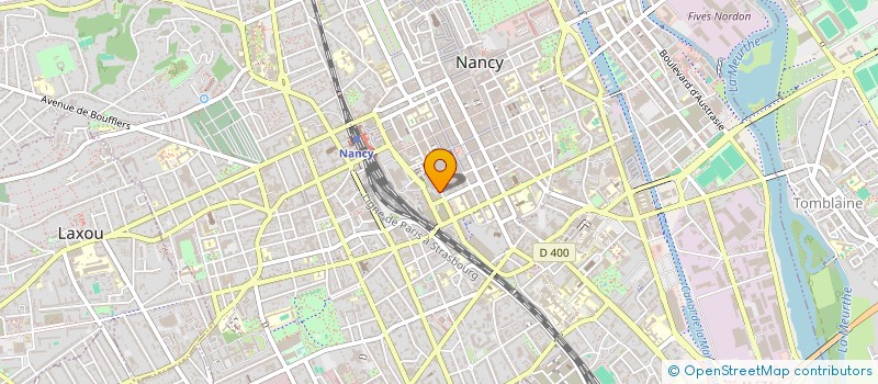 localisation de l'entreprise PATRIMOINE COURTAGE à NANCY