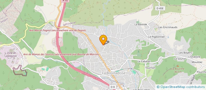 localisation de l'entreprise PATRIMOINE EL BANO  LA BOUILLADISSE