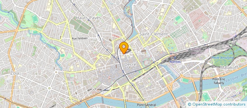 localisation de l'entreprise PATRIMOINE ENERGIE OUEST à NANTES
