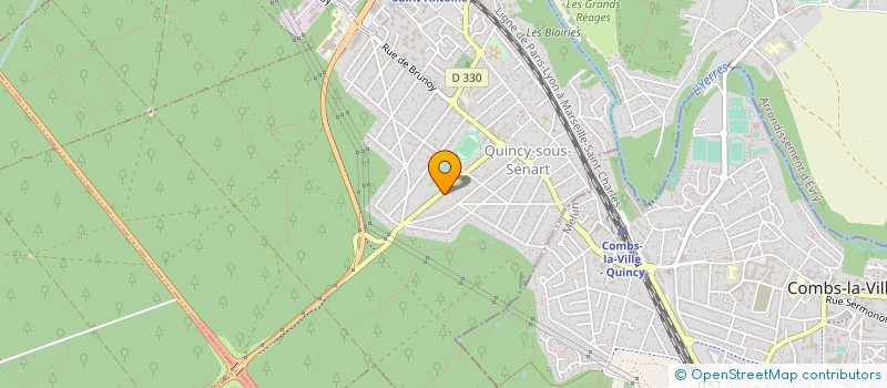 localisation de l'entreprise PATRIMOINE ENVIRONNEMENT ET AVENIR à VARENNES-JARCY