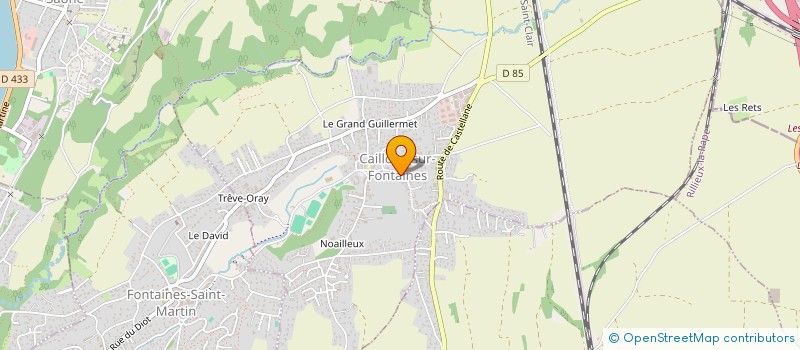 localisation de l'entreprise PATRIMOINE ET ACTUALITE DE CAILLOUX SUR FONTAINES ET DE SES ENVIRONS  CAILLOUX-SUR-FONTAINES