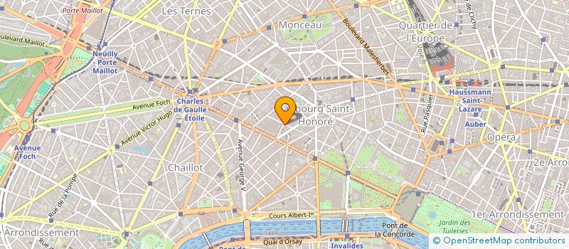 localisation de l'entreprise PATRIMOINE ET DECOR à PARIS