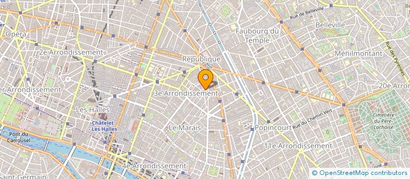 localisation de l'entreprise PATRIMOINE ET FINANCEMENT  PARIS