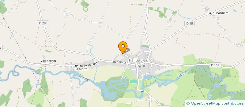 localisation de l'entreprise PATRIMOINE ET TECHNIQUE à PALLUAU-SUR-INDRE
