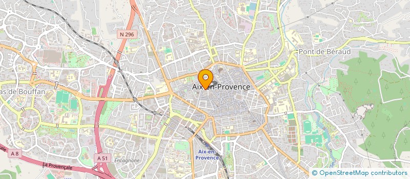 localisation de l'entreprise PATRIMOINE ET VIAGER  AIX-EN-PROVENCE