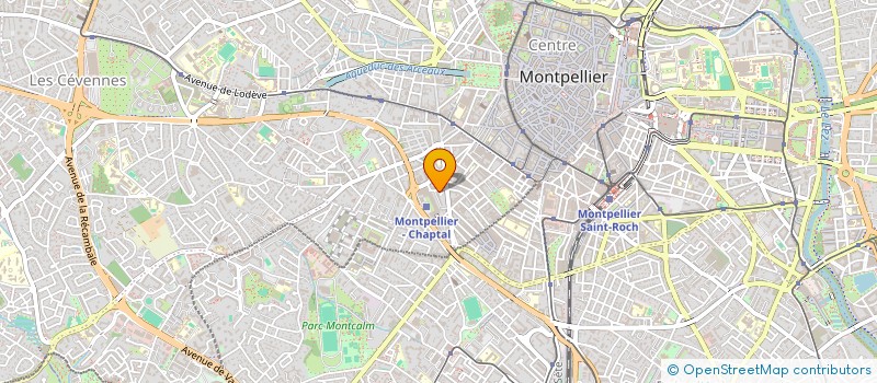 localisation de l'entreprise PATRIMOINE EUROPEEN à MONTPELLIER