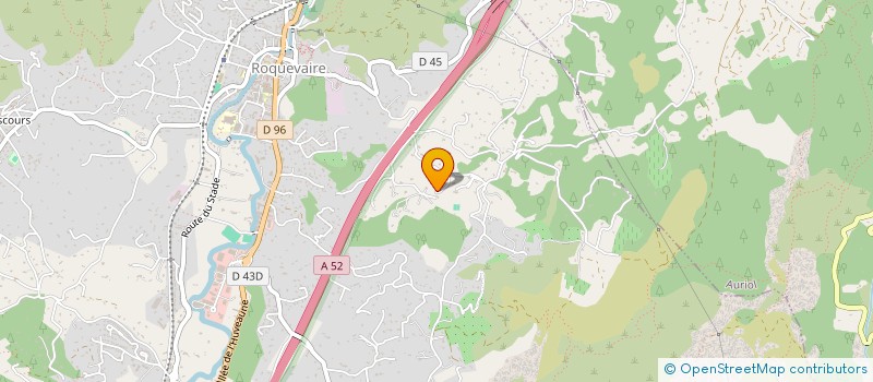 localisation de l'entreprise PATRIMOINE & FAMILLE  ROQUEVAIRE