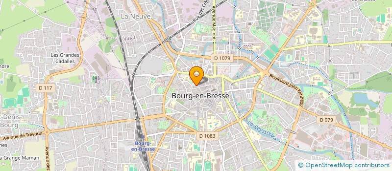 localisation de l'entreprise PATRIMOINE FORMATION à BOURG-EN-BRESSE