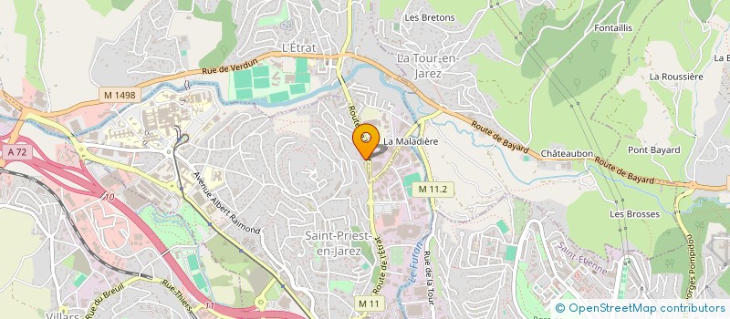 localisation de l'entreprise PATRIMOINE GESTION à NOISY-LE-SEC