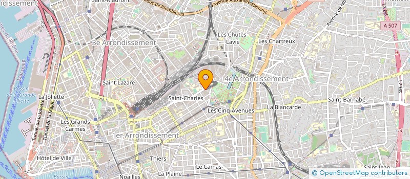 localisation de l'entreprise PATRIMOINE GG à MARSEILLE