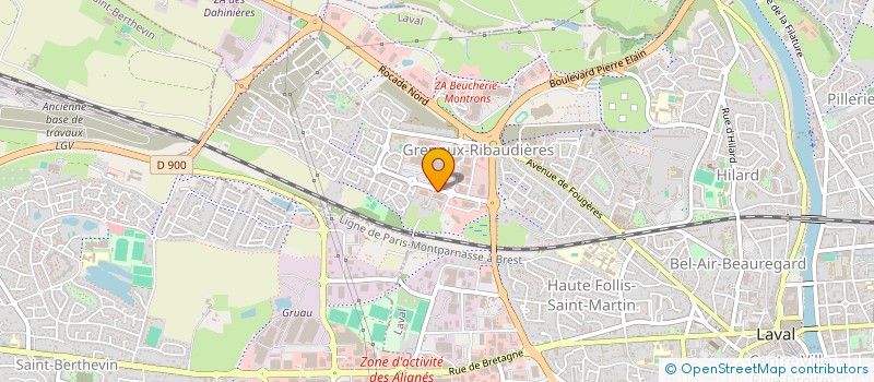 localisation de l'entreprise PATRIMOINE GLOBAL CONSEILS à LAVAL