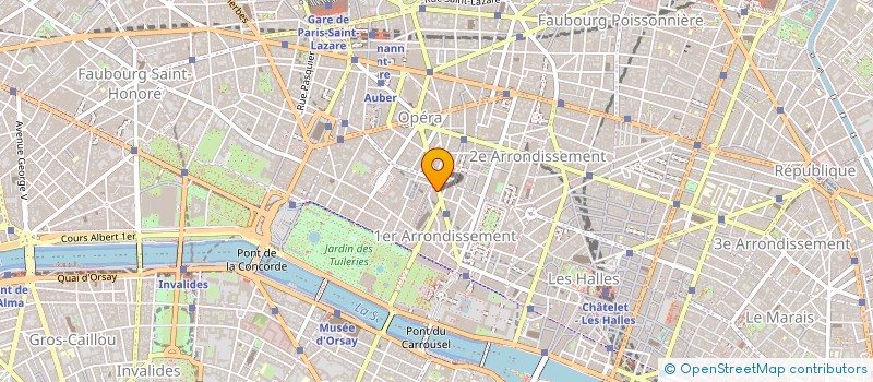 localisation de l'entreprise PATRIMOINE HISTORIQUE ARCHEOLOGIQUE RELIGIONS D'EUROPE à PARIS
