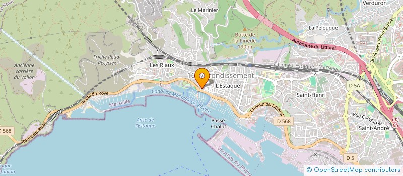 localisation de l'entreprise PATRIMOINE HUMAIN ARTIS REFUGIES ENFANTS à MARSEILLE