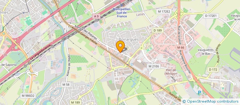 localisation de l'entreprise PATRIMOINE IMMOBILIER CONSEIL à LATTES