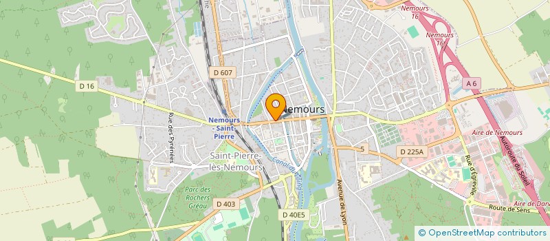 localisation de l'entreprise PATRIMOINE IMMOBILIER COPROPRIETE à NEMOURS