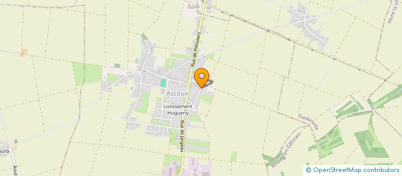 localisation de l'entreprise PATRIMOINE IMMOBILIER DU LOIRET à ASCOUX