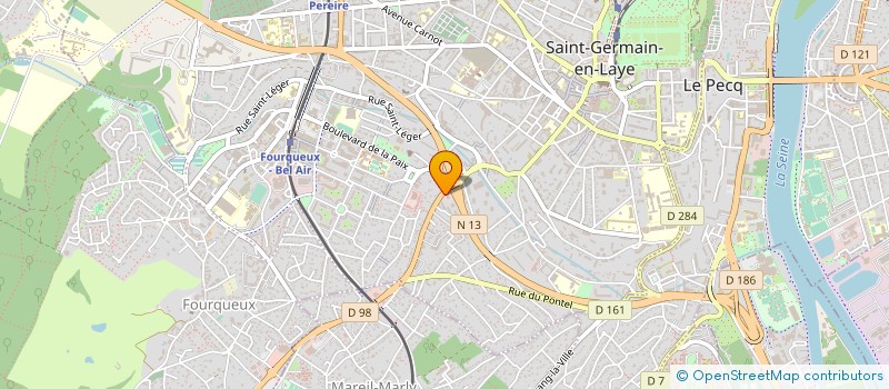 localisation de l'entreprise PATRIMOINE INDIVIS INVEST  SAINT-GERMAIN-EN-LAYE