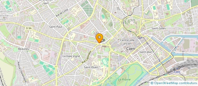 localisation de l'entreprise PATRIMOINE INTEMPOREL à CAEN