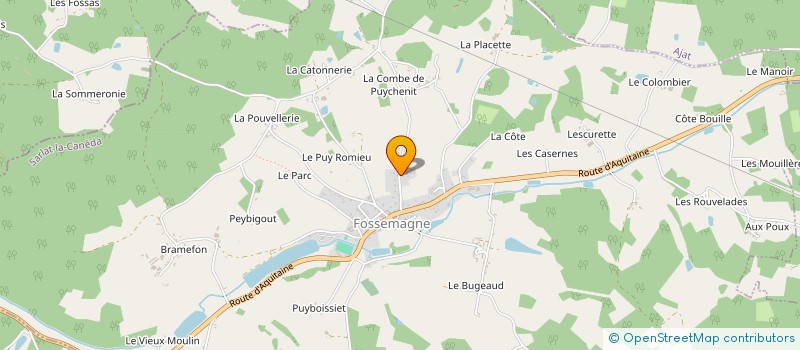 localisation de l'entreprise PATRIMOINE INVEST à FOSSEMAGNE