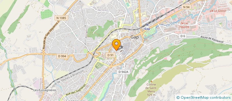 localisation de l'entreprise PATRIMOINE INVEST IMMO à GAP