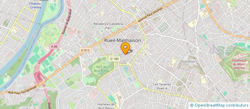 localisation de l'entreprise PATRIMOINE INVESTISSEMENT à RUEIL-MALMAISON