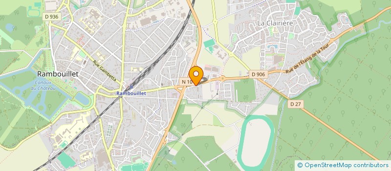 localisation de l'entreprise PATRIMOINE INVESTISSEMENTS à RAMBOUILLET