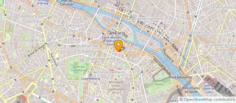 localisation de l'entreprise PATRIMOINE INVESTISSEMENTS à PARIS