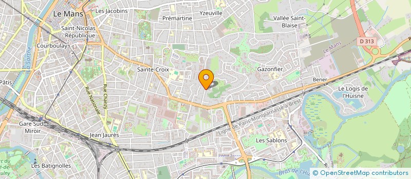 localisation de l'entreprise PATRIMOINE LE MANS NORD-EST à LE MANS