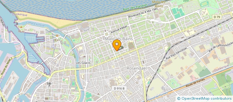 localisation de l'entreprise PATRIMOINE LEHOUCK à DUNKERQUE