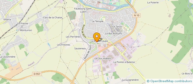 localisation de l'entreprise PATRIMOINE LOCATIF POUR UNE EPARGNE à VENDOME