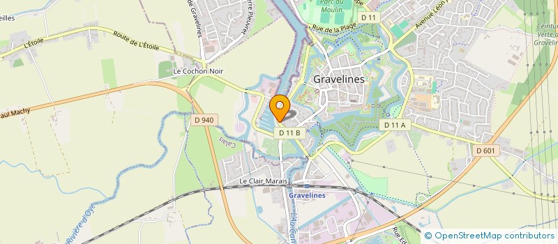 localisation de l'entreprise PATRIMOINE MARTIME DE LA MER DU NORD à GRAVELINES