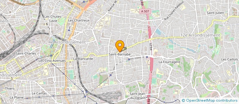 localisation de l'entreprise PATRIMOINE MEDITERRANEE & ASSOCIES à MARSEILLE