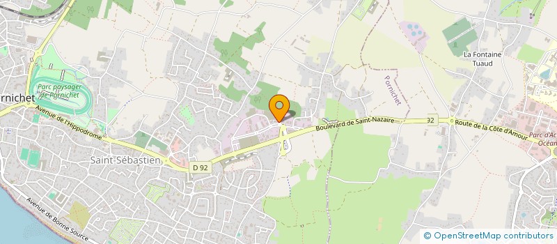 localisation de l'entreprise PATRIMOINE MFLP à PORNICHET