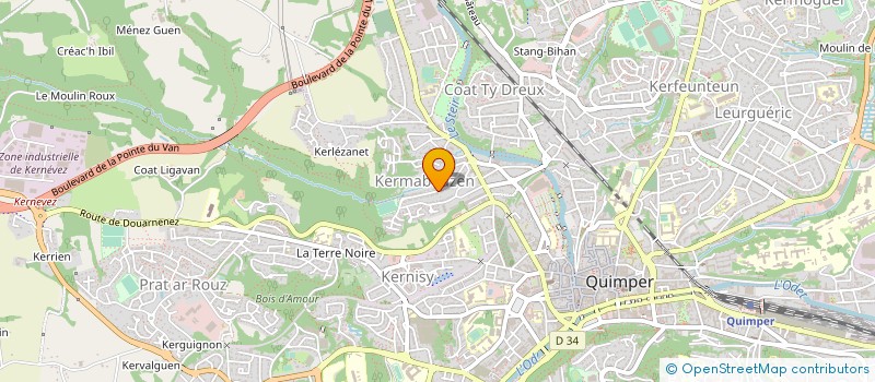 localisation de l'entreprise PATRIMOINE MON AMOUR à QUIMPER