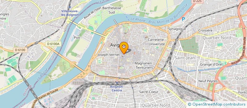localisation de l'entreprise PATRIMOINE OPTIMISATION à AVIGNON