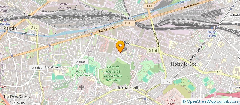 localisation de l'entreprise PATRIMOINE PARQUET à ROMAINVILLE