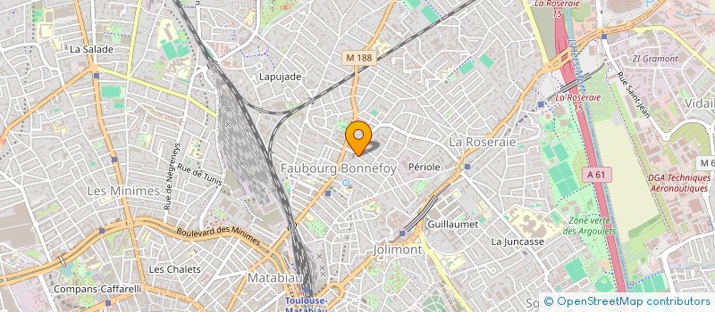 localisation de l'entreprise PATRIMOINE PARTNER à TOULOUSE