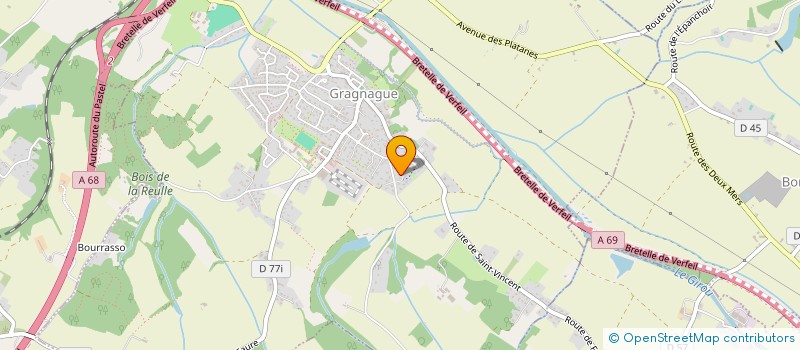 localisation de l'entreprise PATRIMOINE PEREZ  GRAGNAGUE