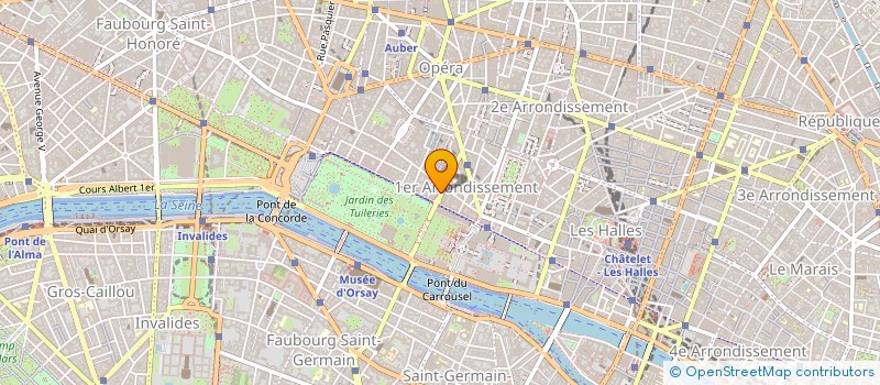 localisation de l'entreprise PATRIMOINE PIERRE CONSEIL IMMOBILIER à PARIS