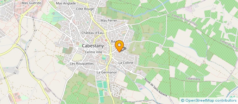 localisation de l'entreprise PATRIMOINE PLUS 66  CABESTANY