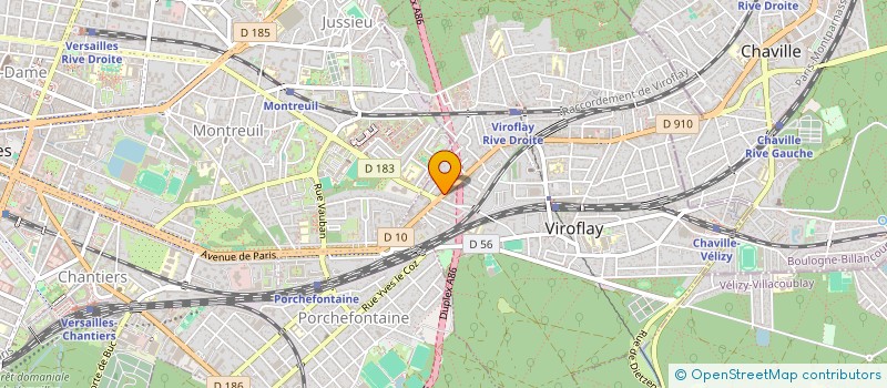 localisation de l'entreprise PATRIMOINE POUR TOUS à VIROFLAY