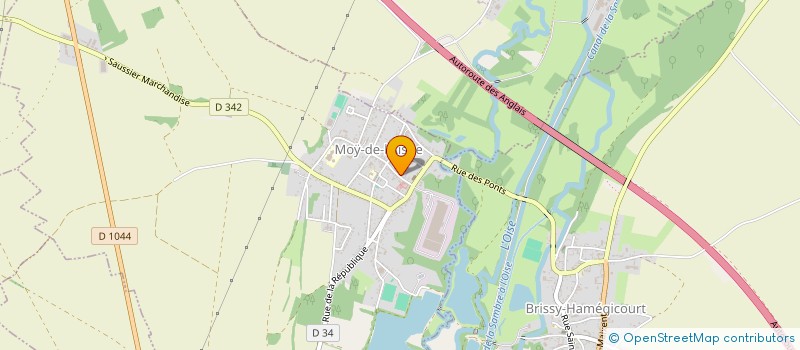 localisation de l'entreprise PATRIMOINE QUATRE UNIONS à MOY-DE-L'AISNE