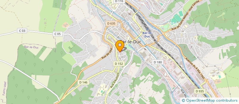 localisation de l'entreprise PATRIMOINE(S) EN BARROIS  BAR-LE-DUC