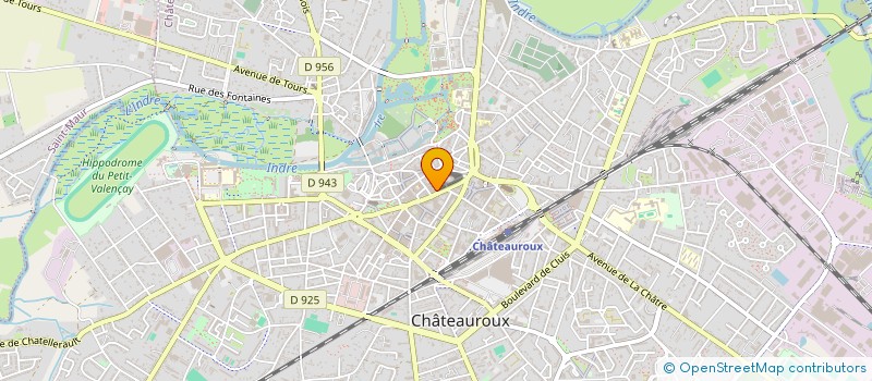 localisation de l'entreprise PATRIMOINE SAINT LUC à CHATEAUROUX