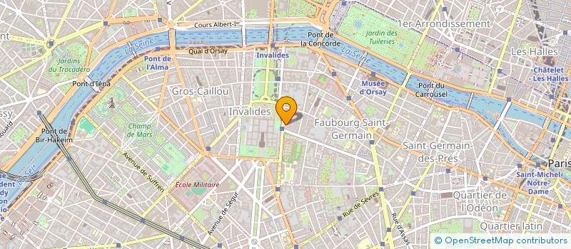 localisation de l'entreprise PATRIMOINE SECURITE  PARIS