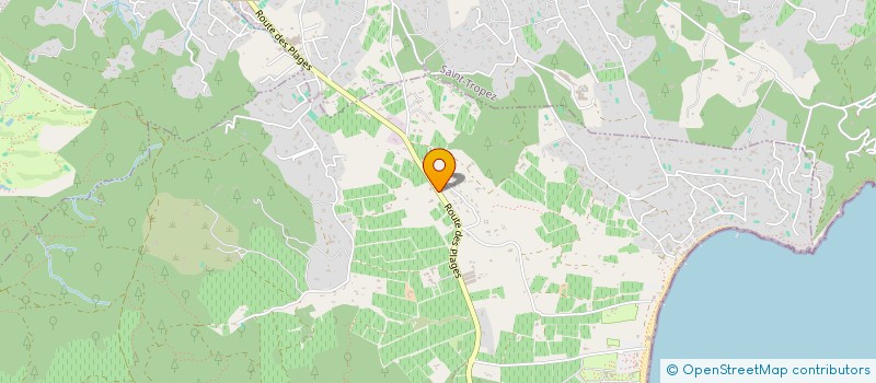localisation de l'entreprise PATRIMOINE & SERENITE à RAMATUELLE