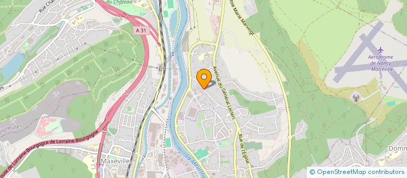 localisation de l'entreprise PATRIMOINE SERVICES  MALZEVILLE