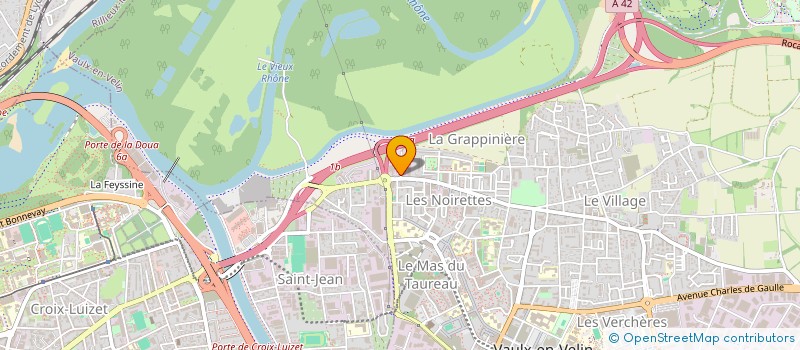 localisation de l'entreprise PATRIMOINE-STRATEGIES-RESSOURCES à VIENNE