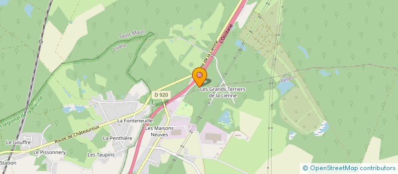 localisation de l'entreprise PATRIMOINE VEGETAL à SAINT-MAUR